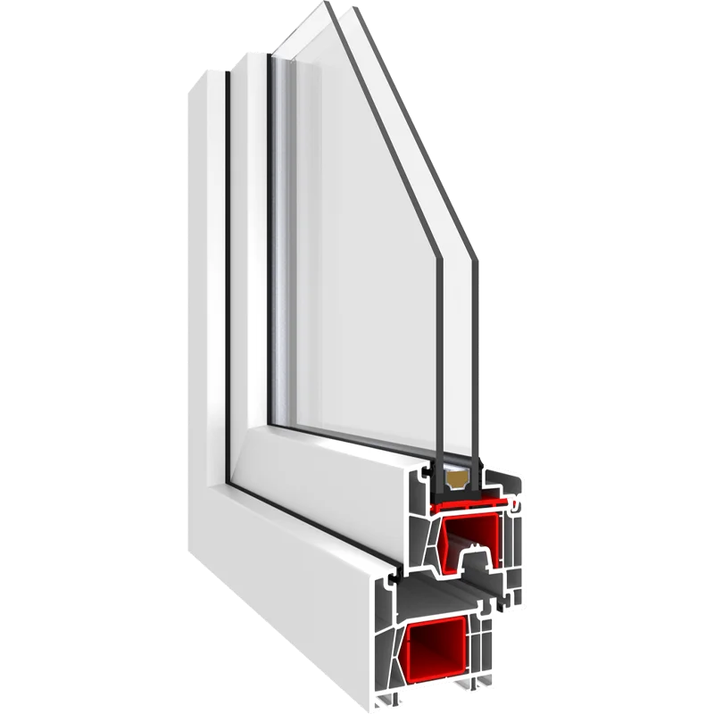 Profile of the Kömmerling 70 AD Window System for Renovations and New Construction