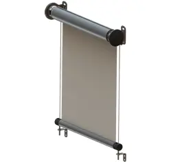 Maßgefertigte LITE-Screen-Rollo für Fenster und verglaste Flächen