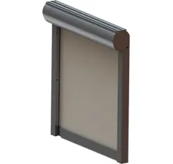 ZIP-Screen-Rollo mit Aluminiumkassette