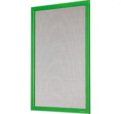 Pevná okenní síť proti hmyzu Typ E s hliníkovým rámem.