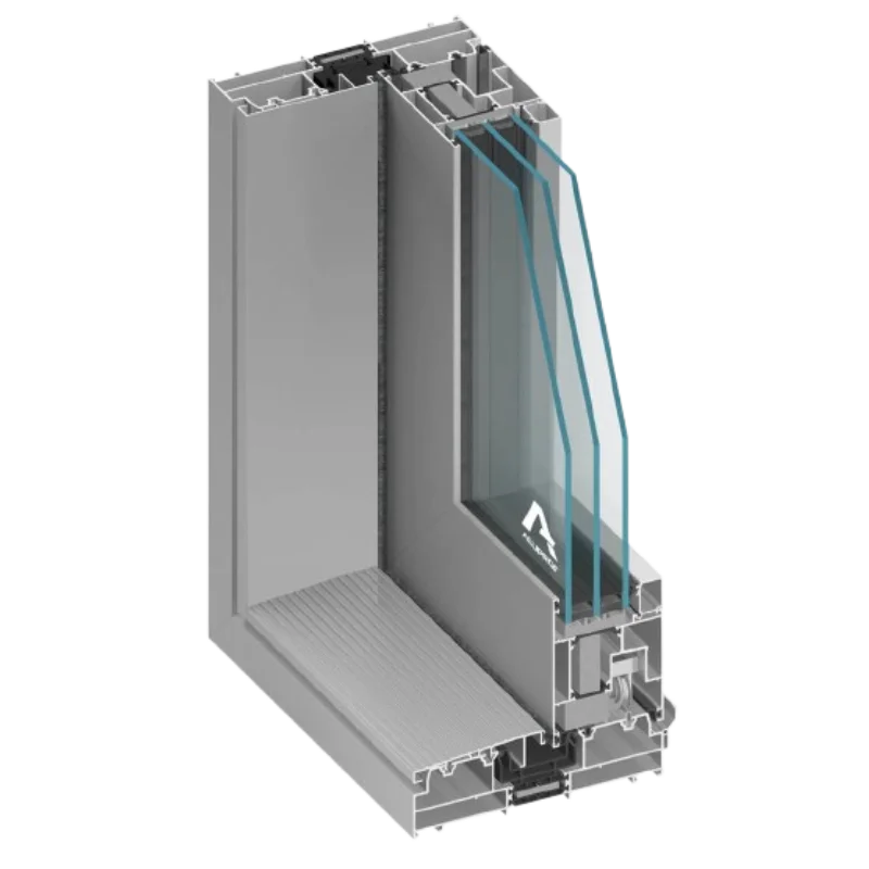 MB-77HS – Aluminum Lift-and-Slide System with High Thermal Insulation