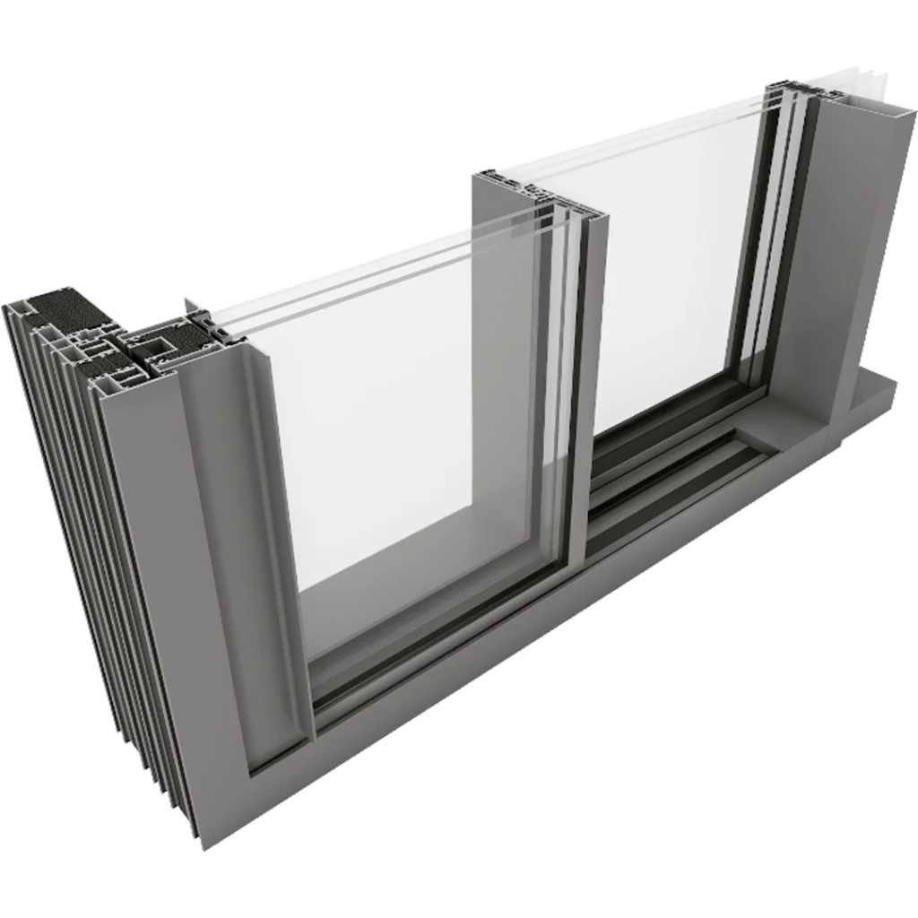 Moreview HST – a minimalist aluminum sliding system with slim profiles