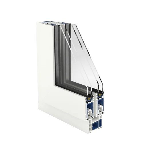 Profile of the VEKA EKOSOL HST Plastic Sliding System