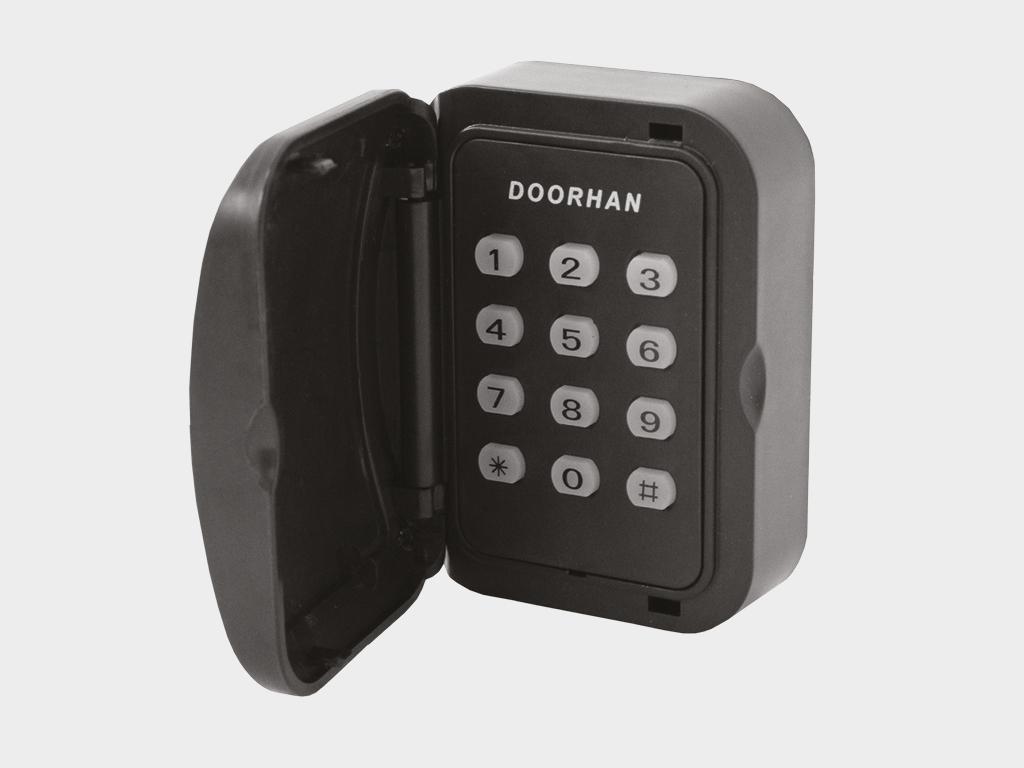 KeyPad: a wireless keypad for controlling doors and gates.